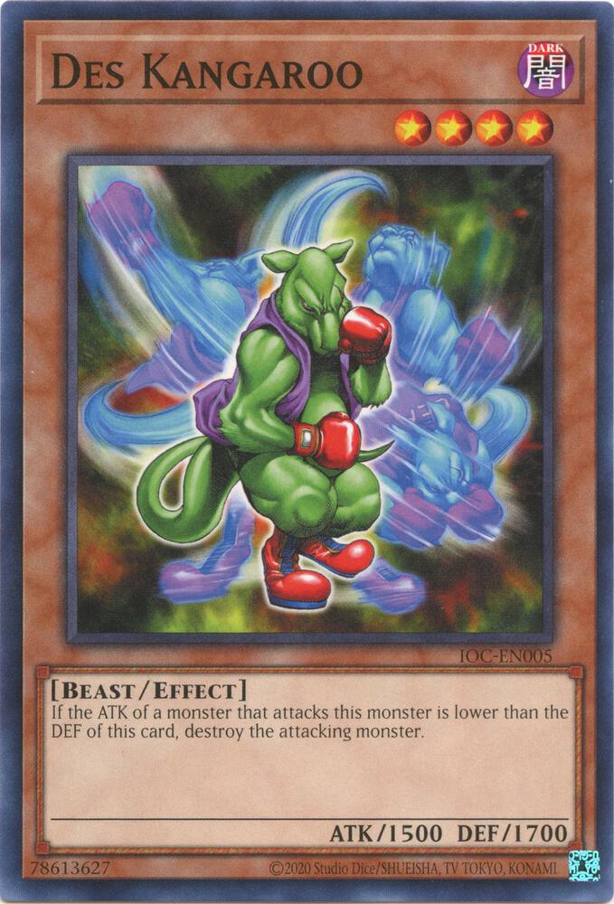 Des Kangaroo card image