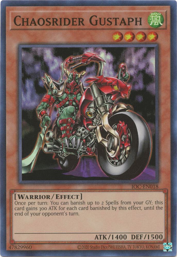 Chaosrider Gustaph card image