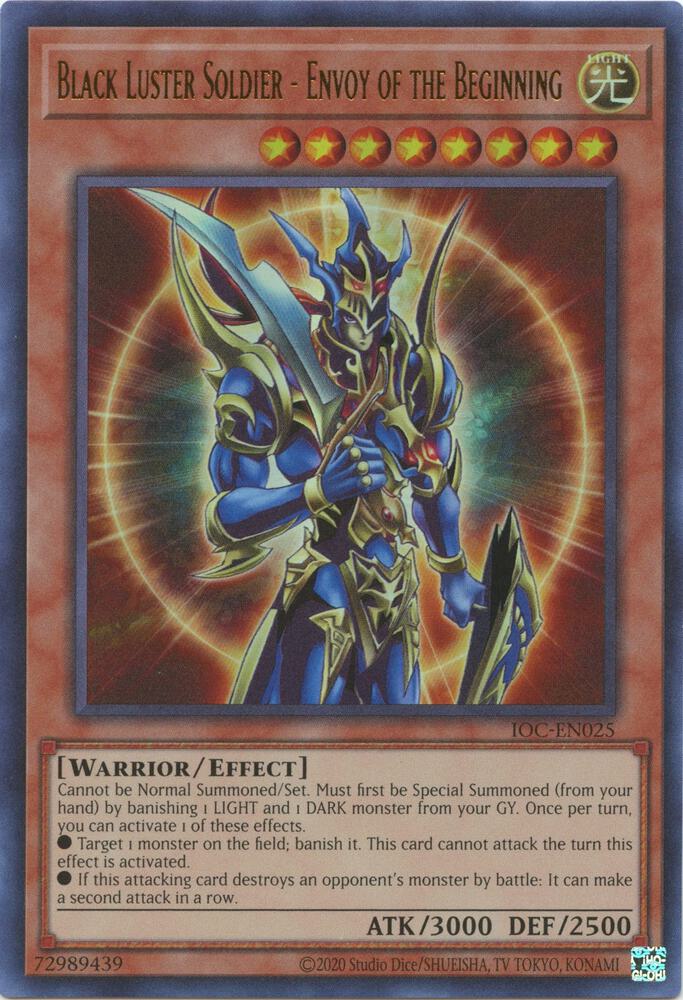 Black Luster Soldier - Envoy of the Beginning card image