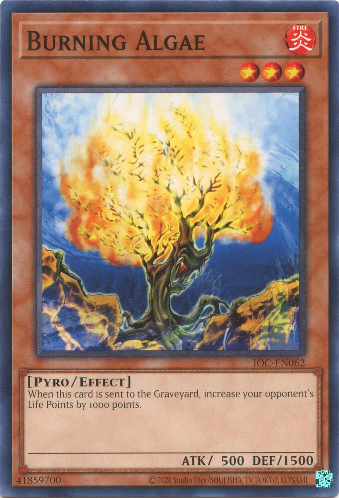 Burning Algae card image
