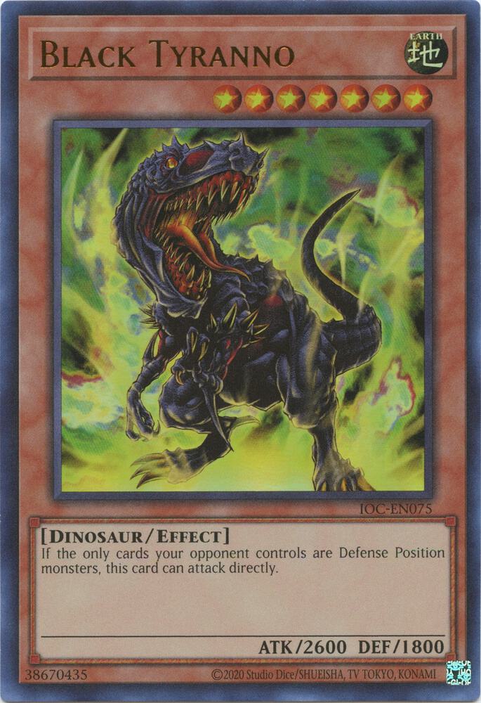 Black Tyranno card image