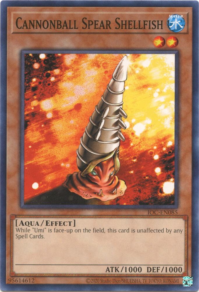 Cannonball Spear Shellfish card image