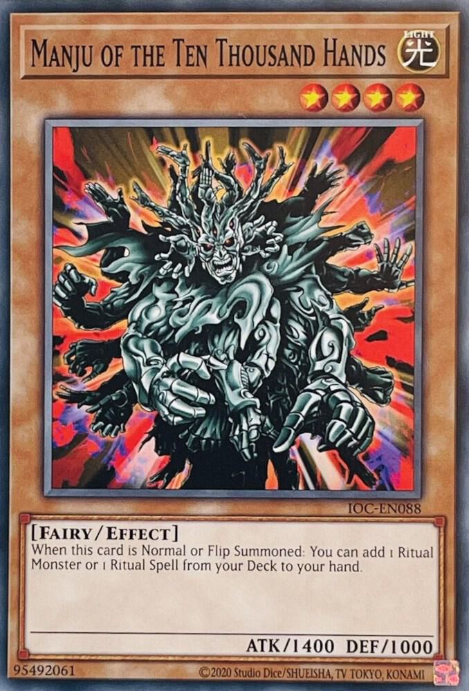 Manju of the Ten Thousand Hands card image