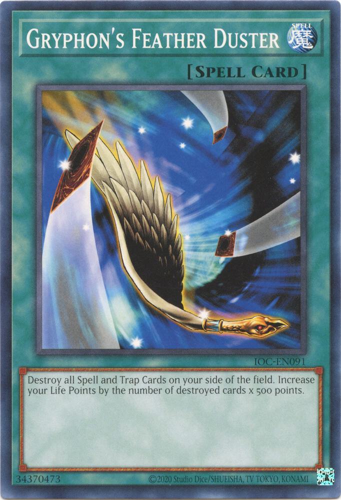 Gryphon's Feather Duster card image