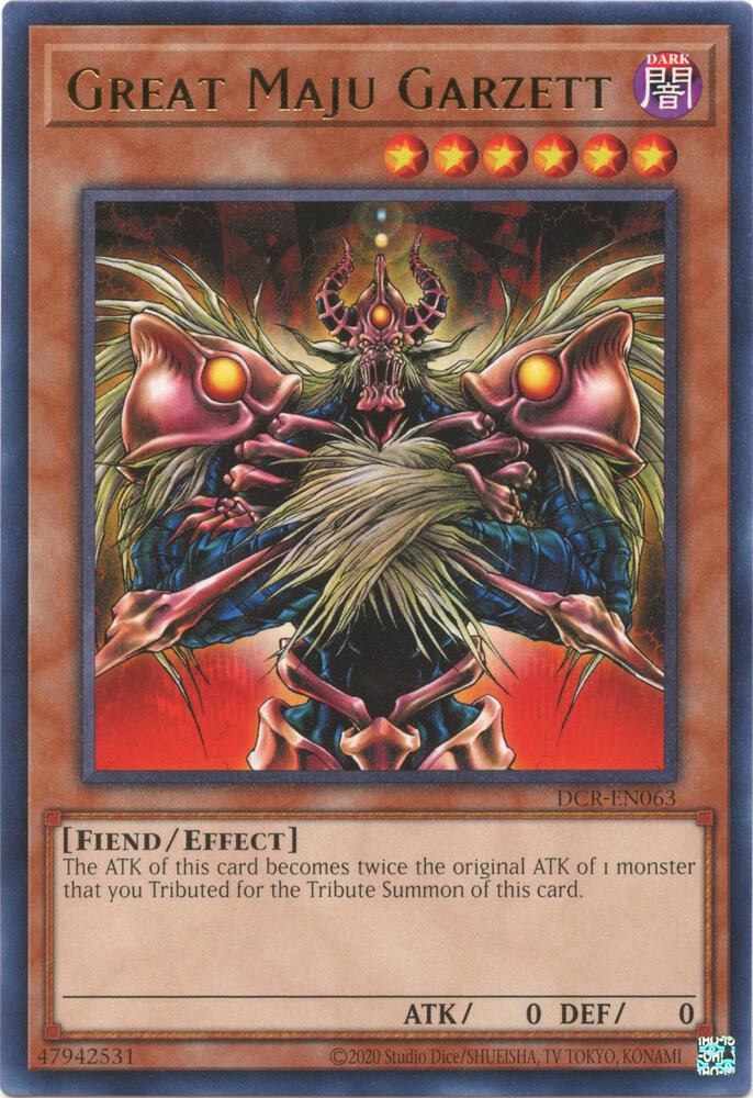 Great Maju Garzett card image