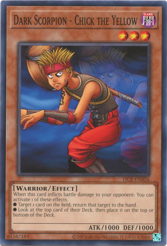 Dark Scorpion - Chick the Yellow card image