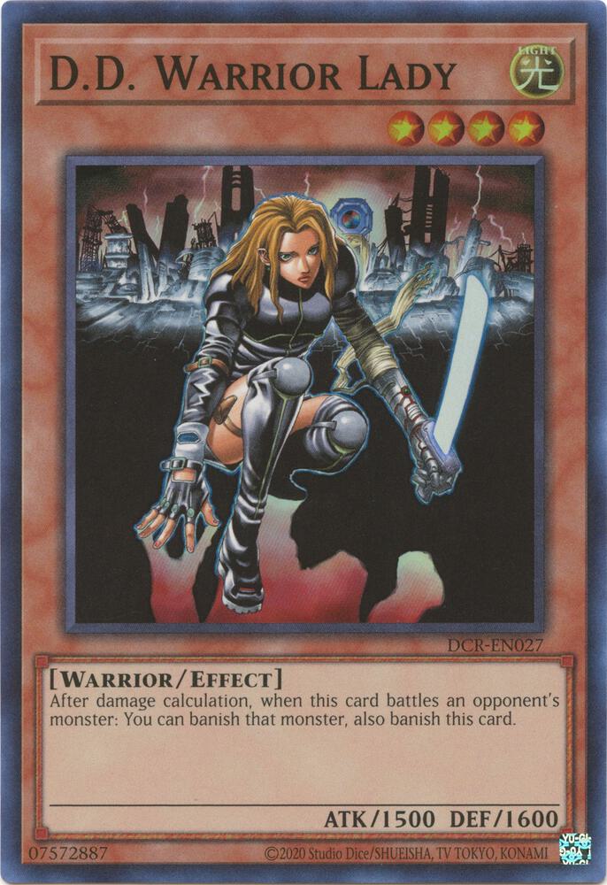 D.D. Warrior Lady card image