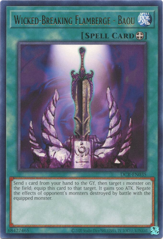 Wicked-Breaking Flamberge - Baou card image