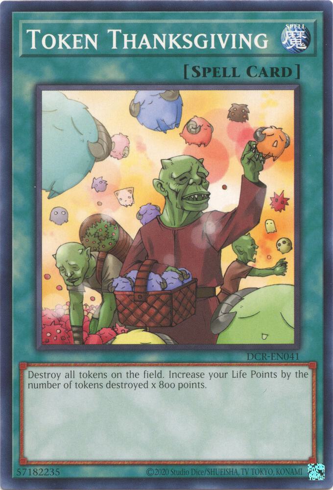 Token Thanksgiving card image