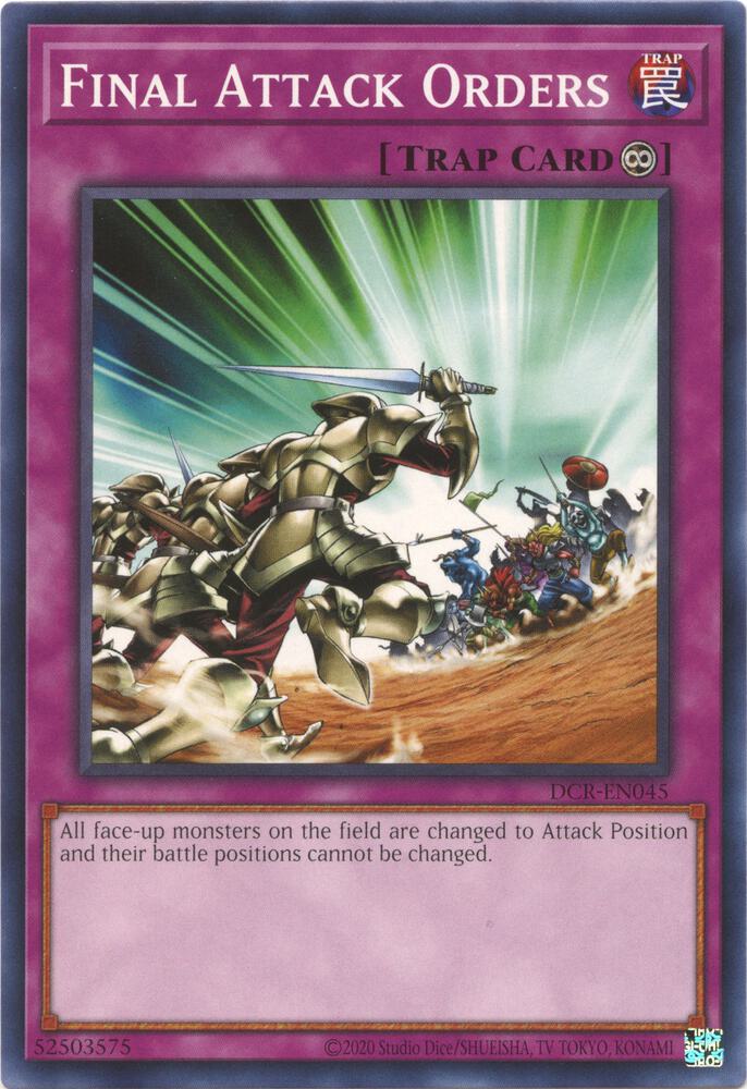 Final Attack Orders card image