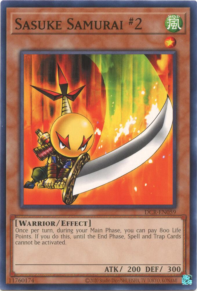 Sasuke Samurai #2 card image