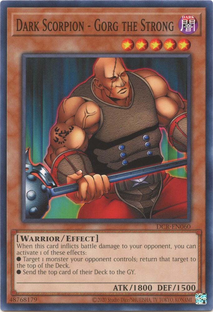 Dark Scorpion - Gorg the Strong card image