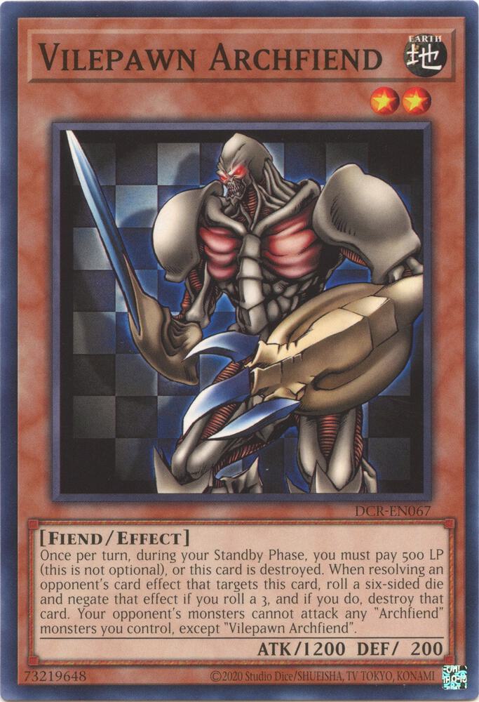 Vilepawn Archfiend card image