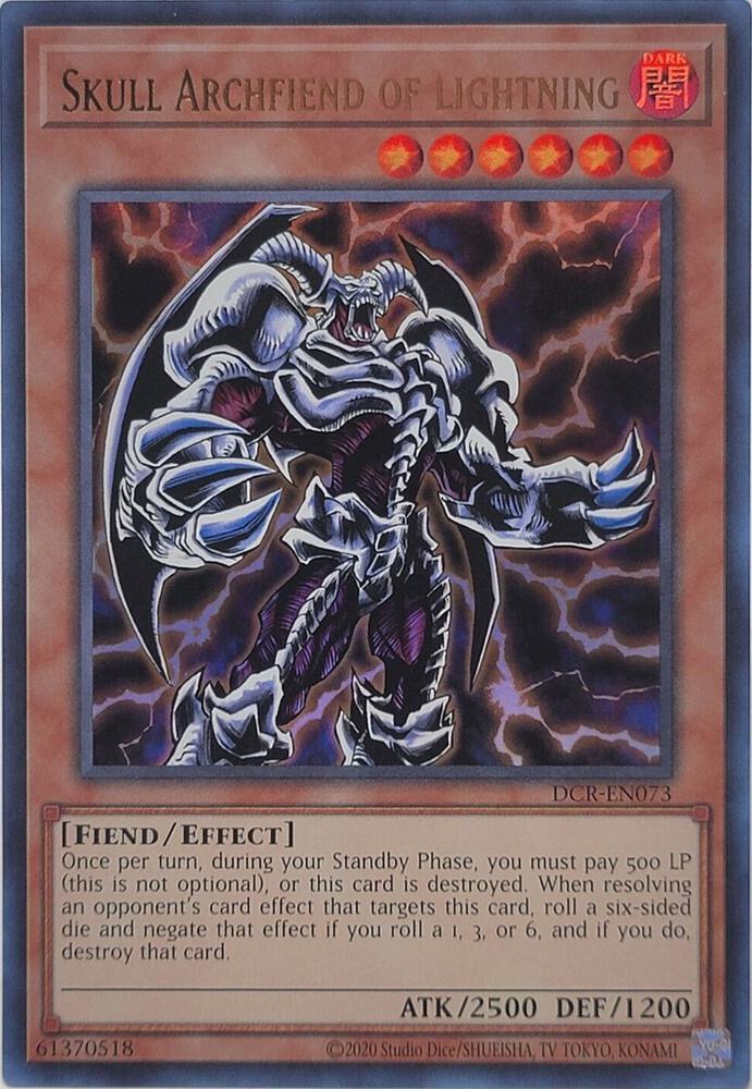 Skull Archfiend of Lightning card image