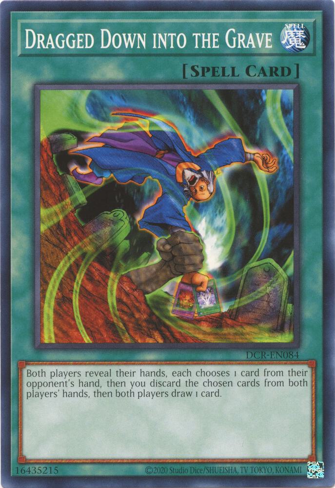 Dragged Down into the Grave card image