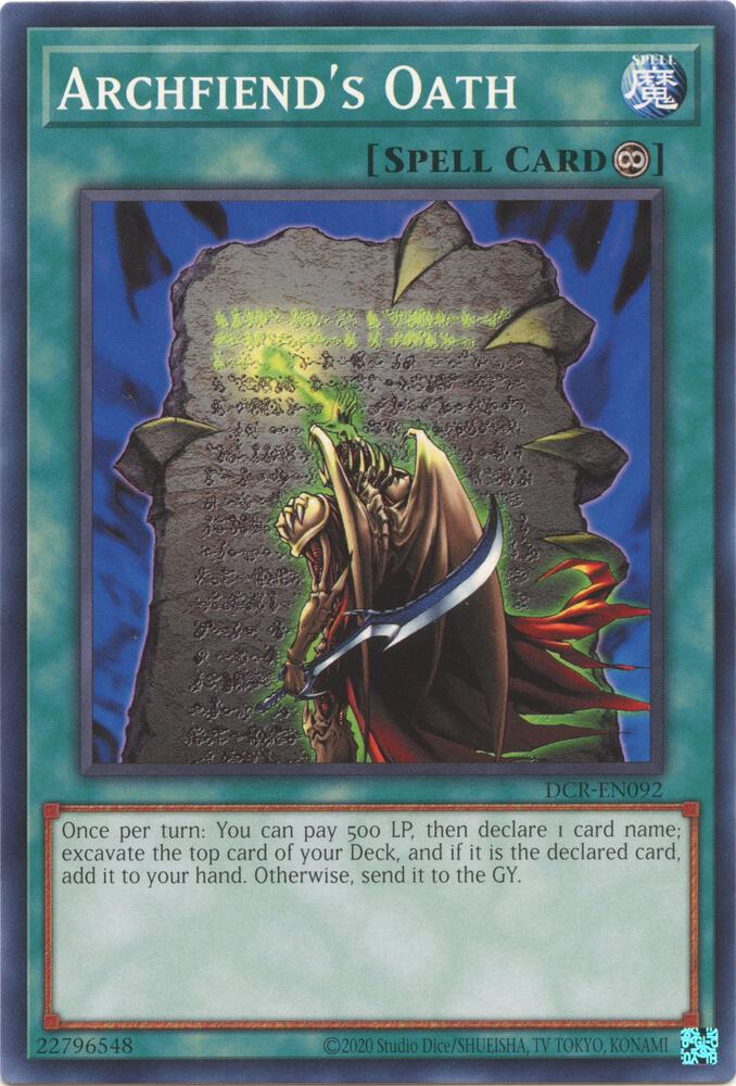 Archfiend's Oath card image