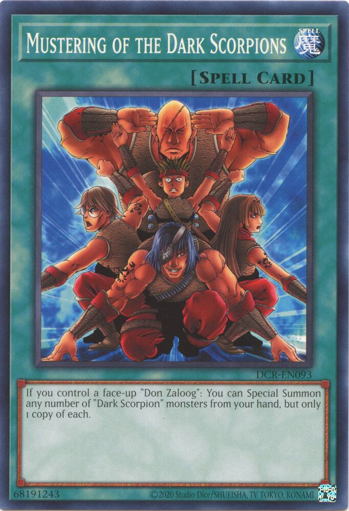 Mustering of the Dark Scorpions card image