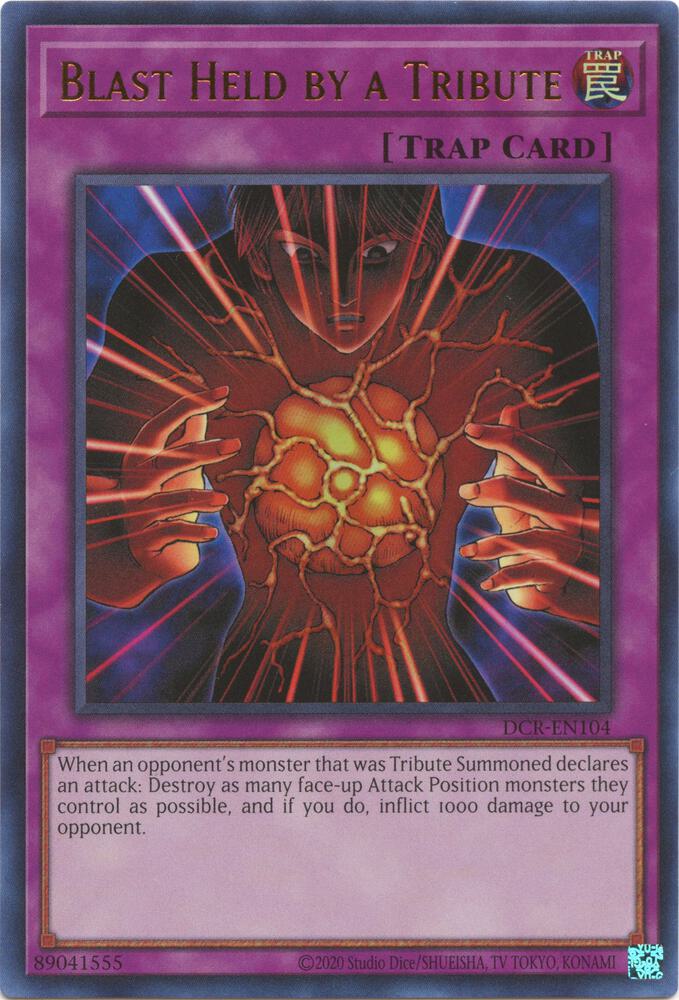 Blast Held by a Tribute card image