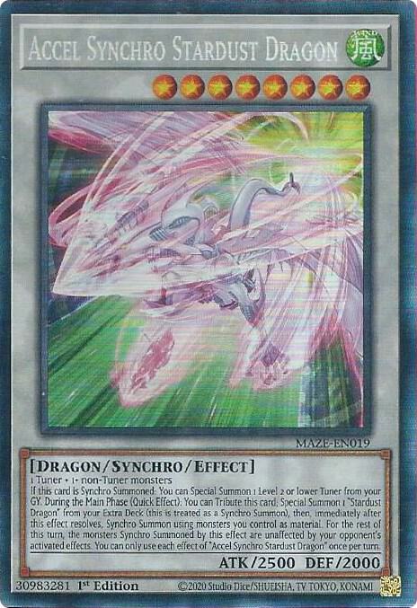 Accel Synchro Stardust Dragon (CR) card image