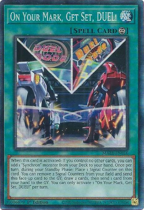 On Your Mark, Get Set, DUEL! (CR) card image
