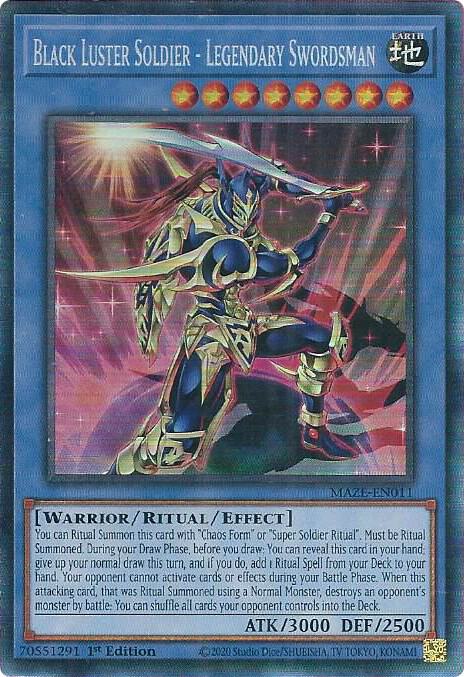 Black Luster Soldier - Legendary Swordsman (CR) card image