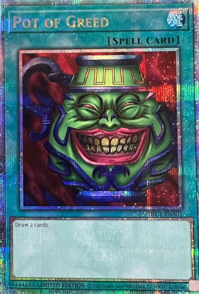 Pot of Greed (Quarter Century Secret Rare) card image