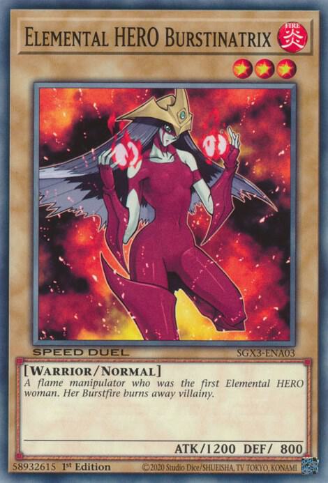 Elemental HERO Burstinatrix card image