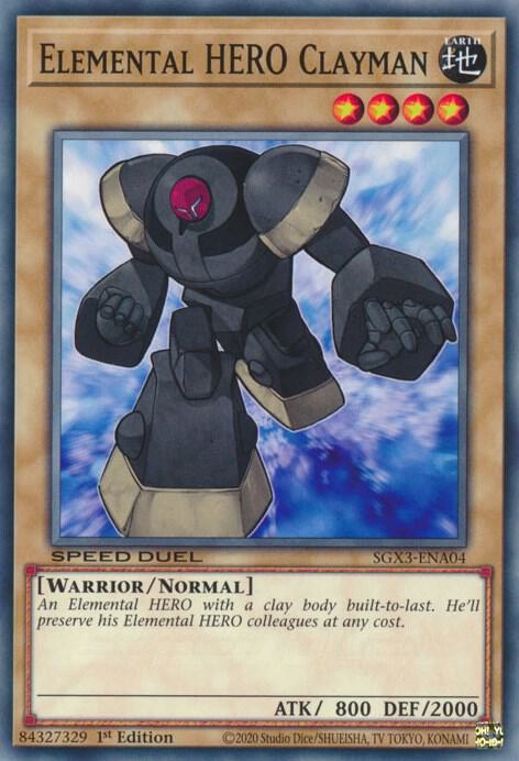 Elemental HERO Clayman card image