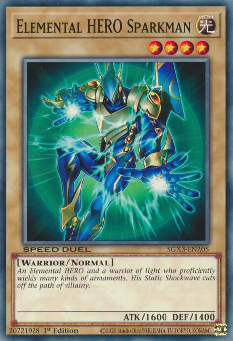 Elemental HERO Sparkman card image