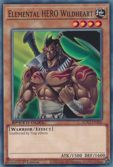 Elemental HERO Wildheart card image