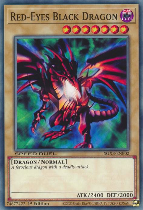 Red-Eyes Black Dragon card image