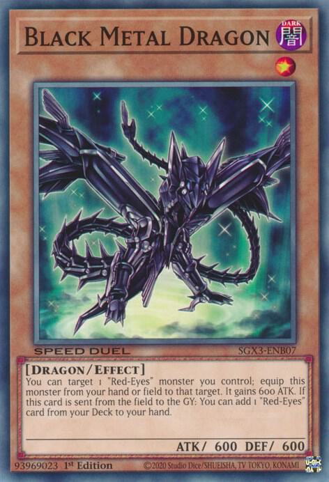 Black Metal Dragon card image