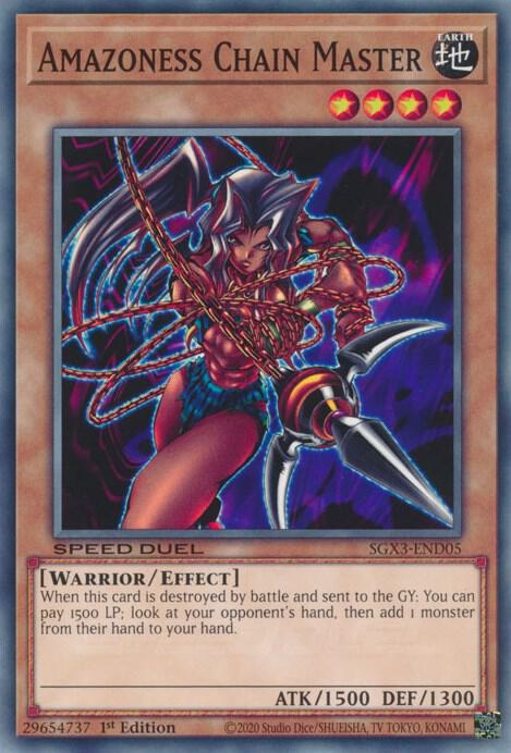 Amazoness Chain Master card image