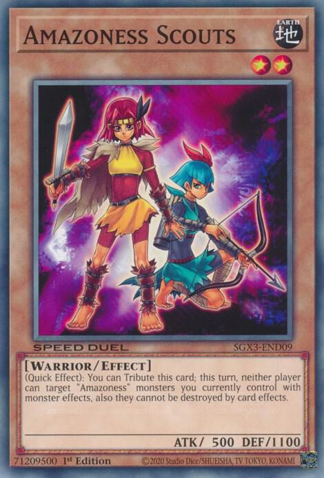 Amazoness Scouts card image
