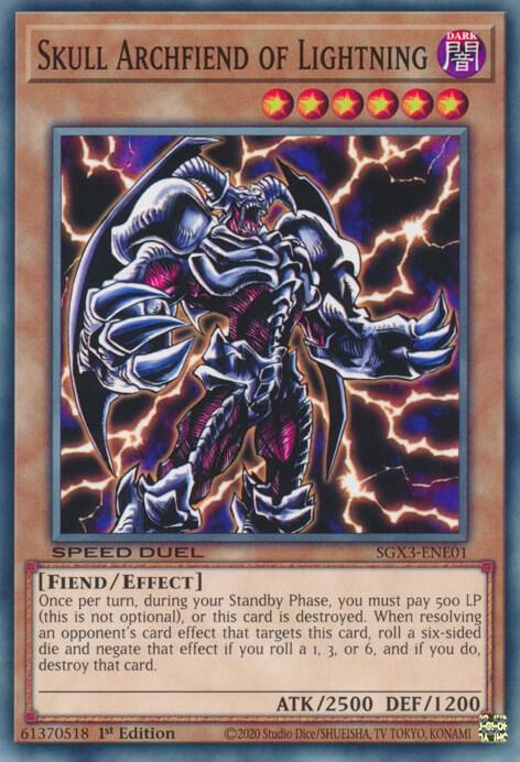 Skull Archfiend of Lightning card image