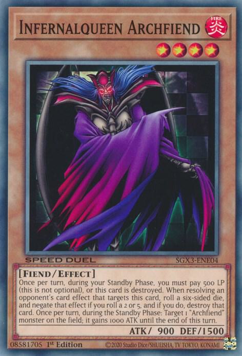 Infernalqueen Archfiend card image