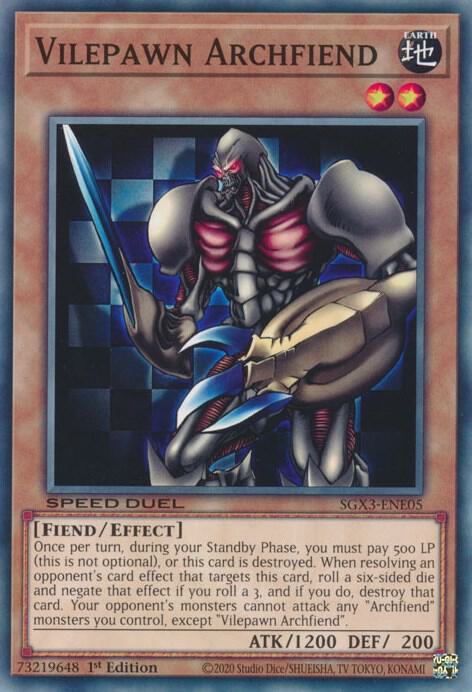 Vilepawn Archfiend card image