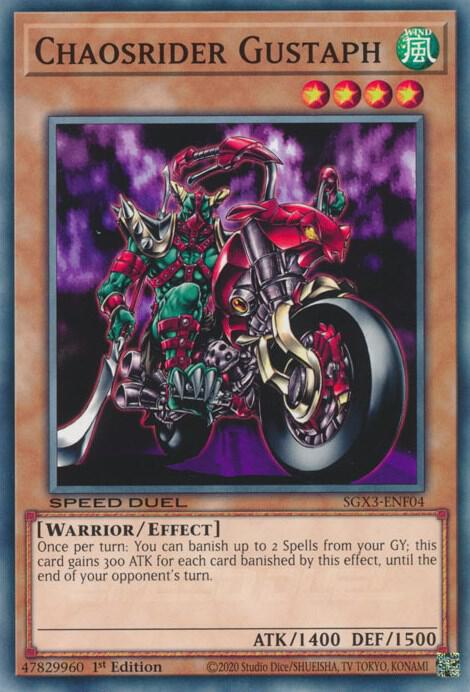 Chaosrider Gustaph card image