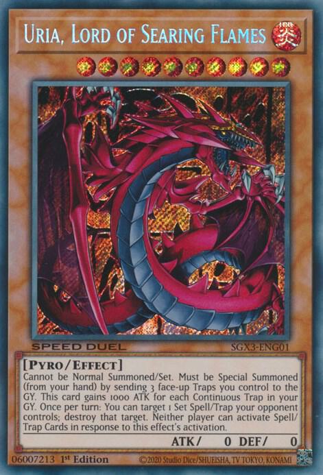 Uria, Lord of Searing Flames card image