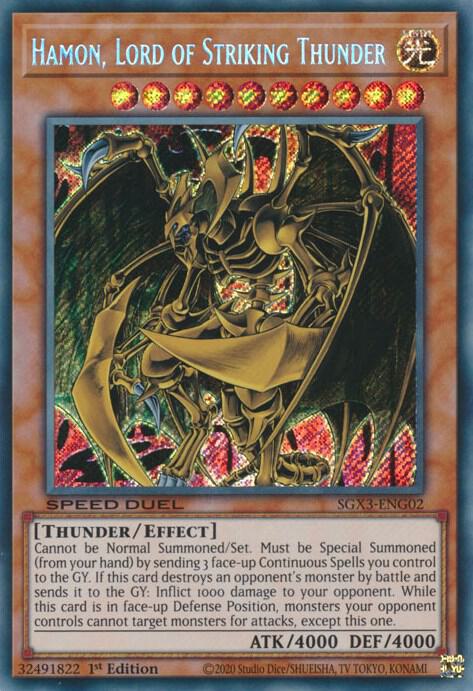 Hamon, Lord of Striking Thunder card image