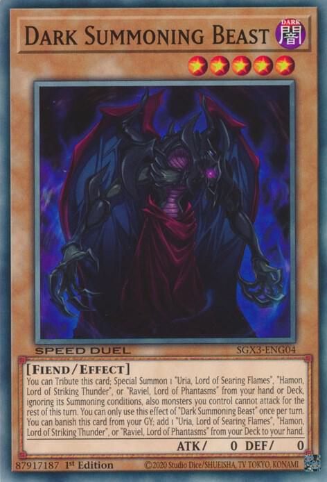 Dark Summoning Beast card image