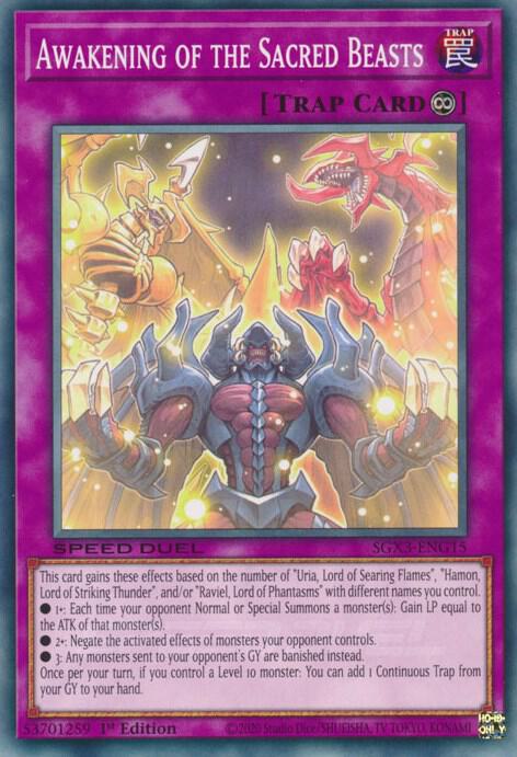 Awakening of the Sacred Beasts card image
