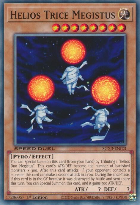 Helios Trice Megistus card image