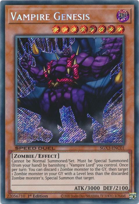 Vampire Genesis (Secret Rare) card image