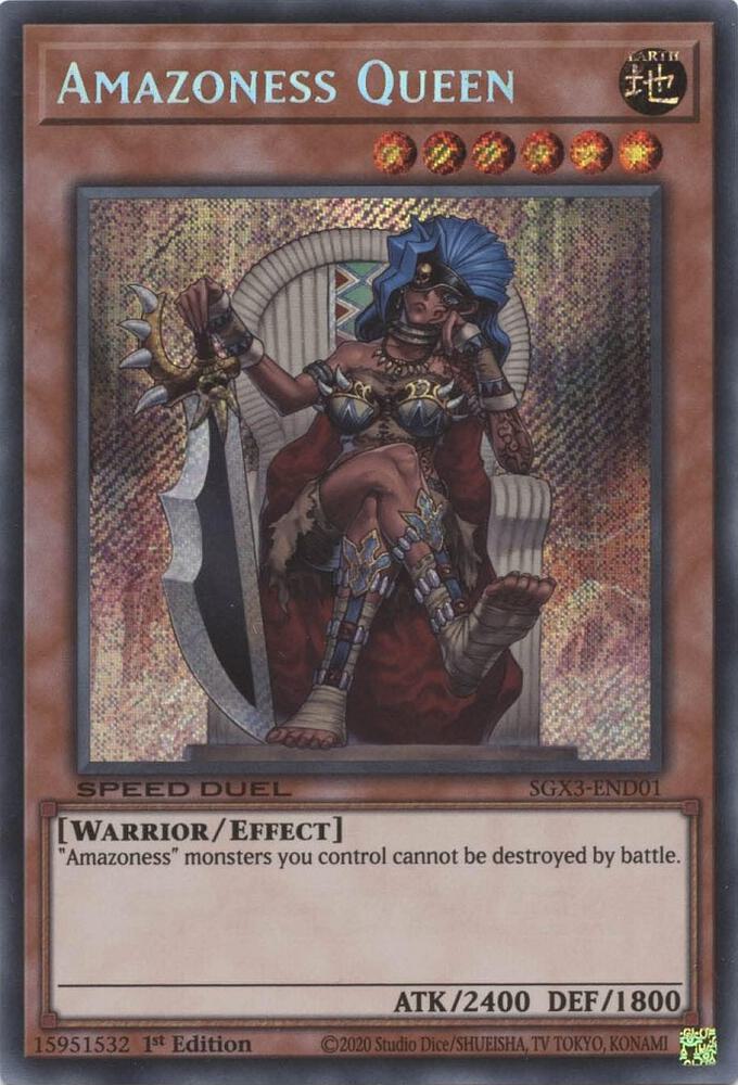 Amazoness Queen (Secret Rare) card image