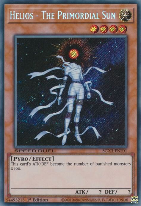 Helios - The Primordial Sun (Secret Rare) card image