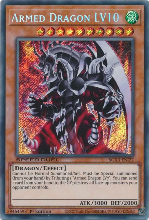 Armed Dragon LV10 (Secret Rare) card image