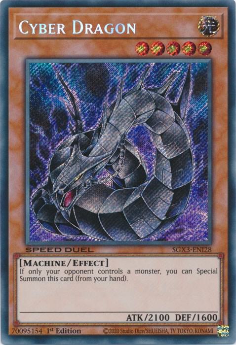 Cyber Dragon (Secret Rare) card image