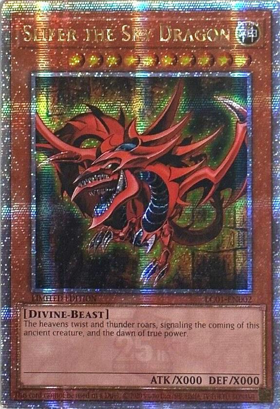 Slifer the Sky Dragon (Quarter Century Secret Rare) card image