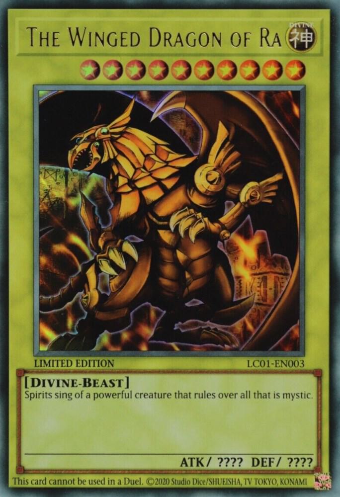 The Winged Dragon of Ra (25th Anniversary Edition) card image
